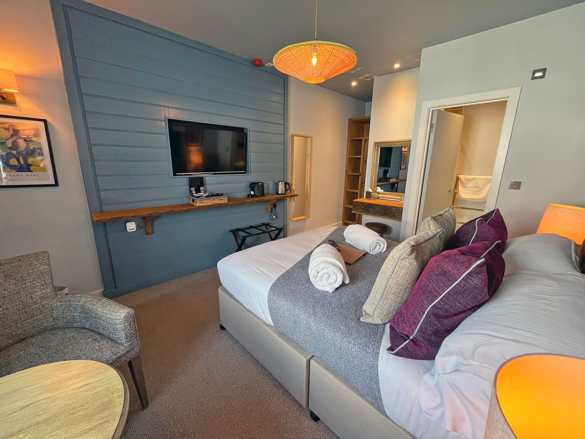 Bespoke Boutique Bedroom at The Swan Inn