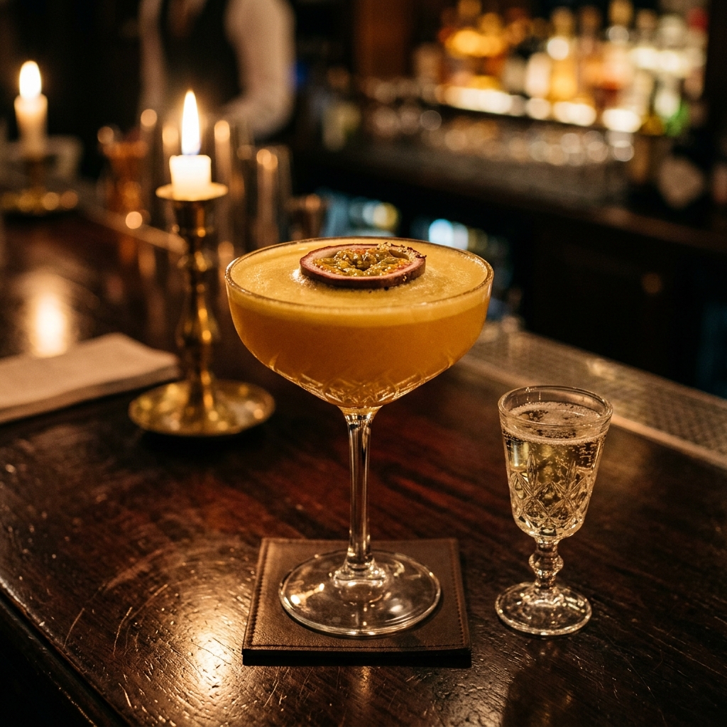 Passionfruit & Vanilla Martini